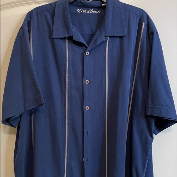 Men’s Caribbean Casual Button Shirt - Picture 1 of 2